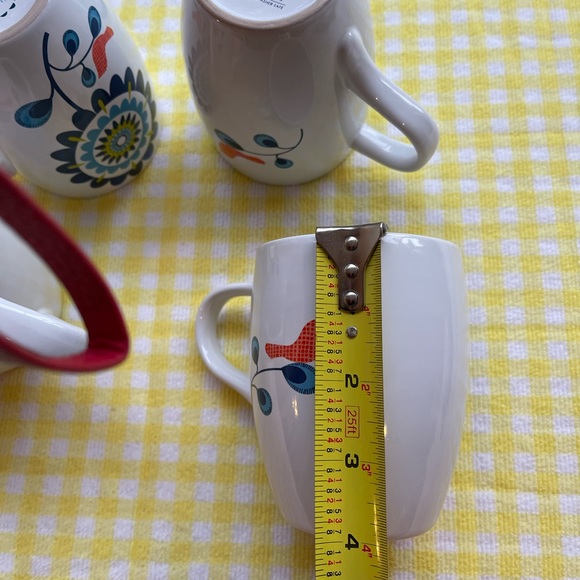 Set of 4 DANSK mugs - Picture 7 of 7